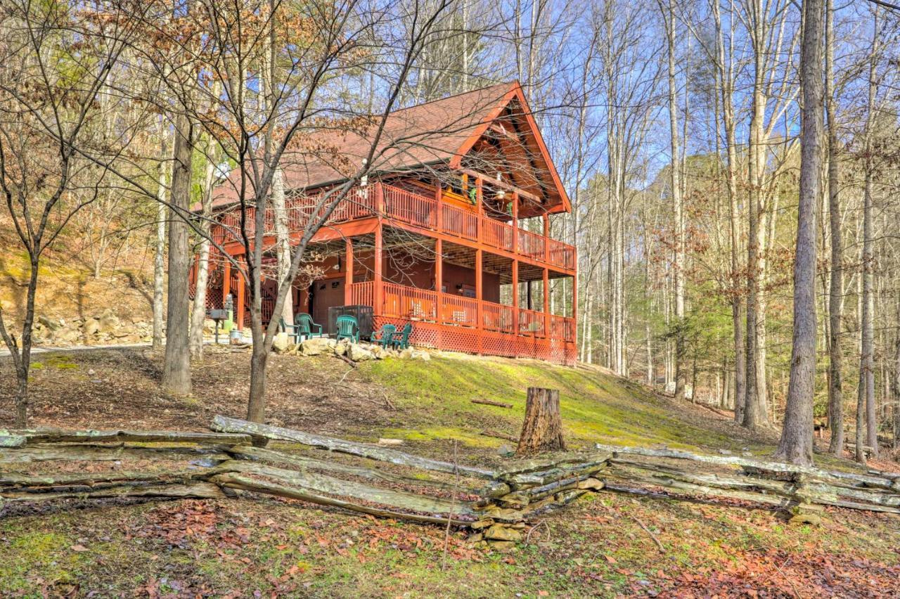Creekside Sevierville Cabin Game Room And Hot Tub! Exteriér fotografie